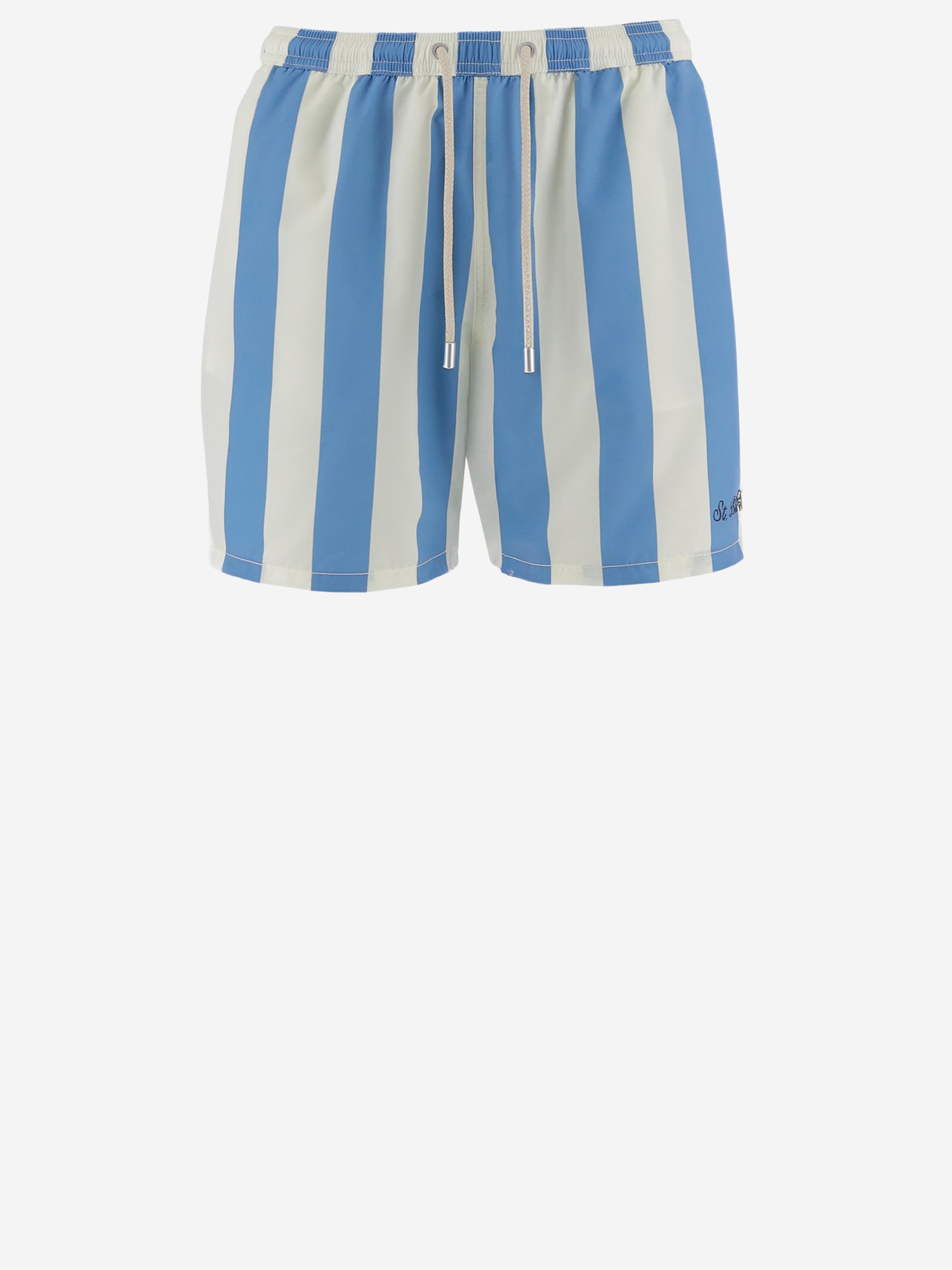 SHORTS DA BAGNO IN NYLON CON MOTIVO A RIGHE SYR0001 01210L MC2 SAINT BARTH 