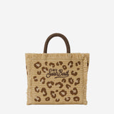 Borsa Vanity mini con motivo animalier VAMI009 00349L MC2 SAINT BARTH 