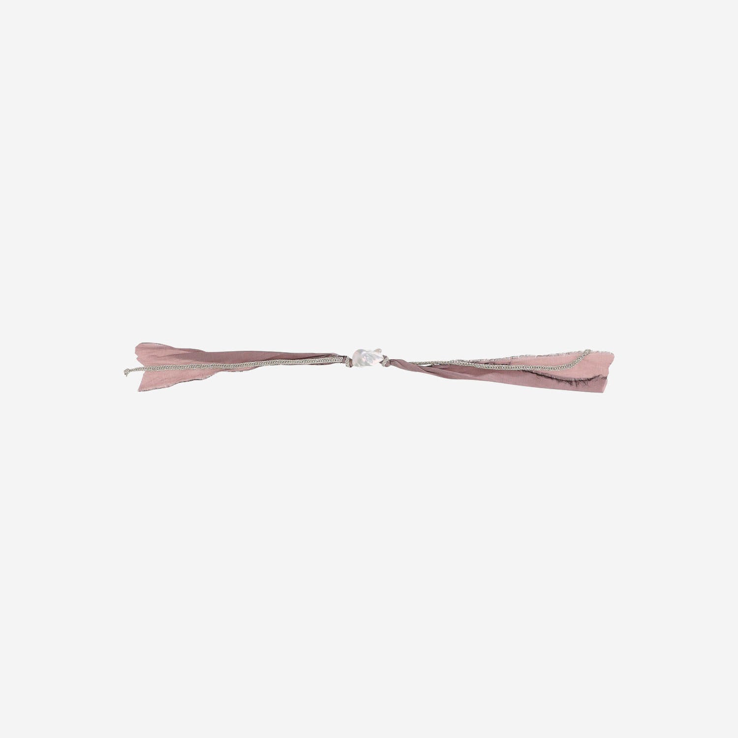 BRACCIALE in seta CON PERLA MSETABRACCIALI  MELA 