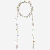COLLANA CON CRISTALLI e perla VMULTICOLOR PEARLS MELA 
