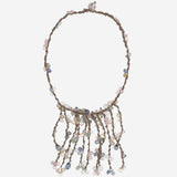 COLLANA CON cristalli multicolore VQUEEN MULTICOLOR MELA 
