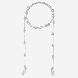 COLLANA CON  perle VSINGLE CALCEDONIO MELA 
