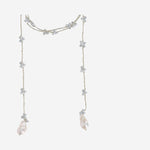 COLLANA CON  perle VSINGLE CALCEDONIO MELA 