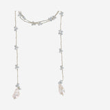 COLLANA CON  perle VSINGLE CALCEDONIO MELA 