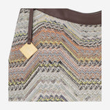 Borsa con motivo chevron MI10100F 124 MISSONI 
