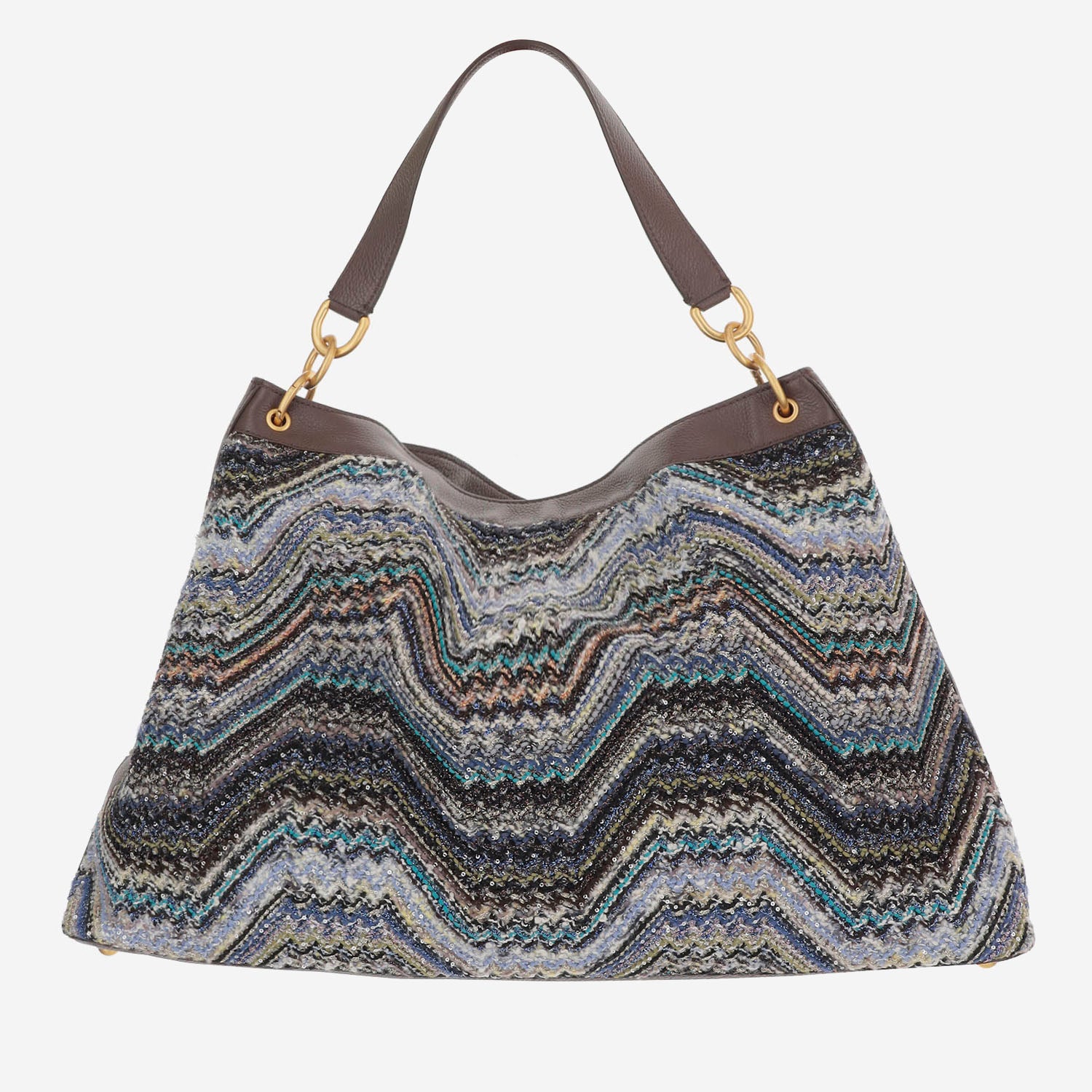Borsa con motivo chevron MI10100F 125 MISSONI 