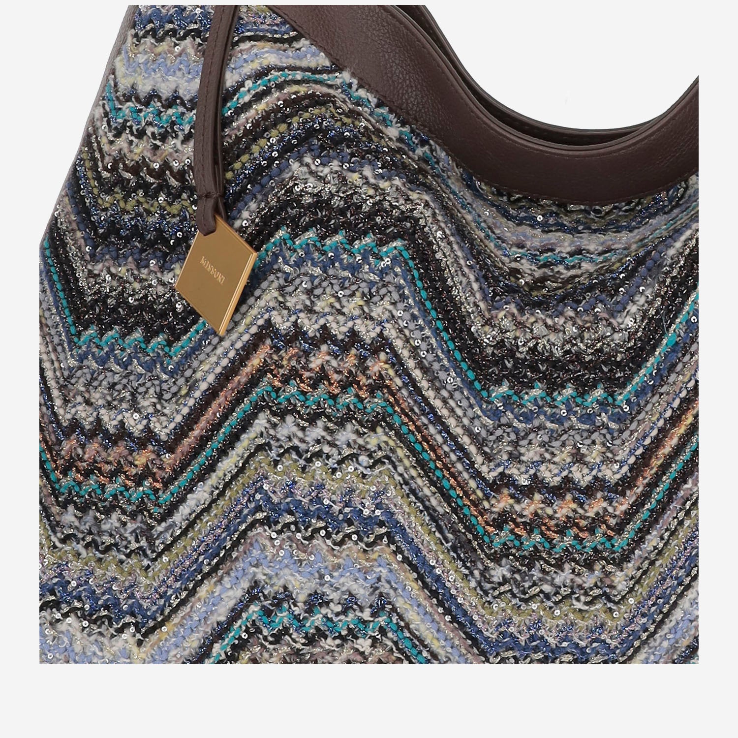 Borsa con motivo chevron MI10100F 125 MISSONI 