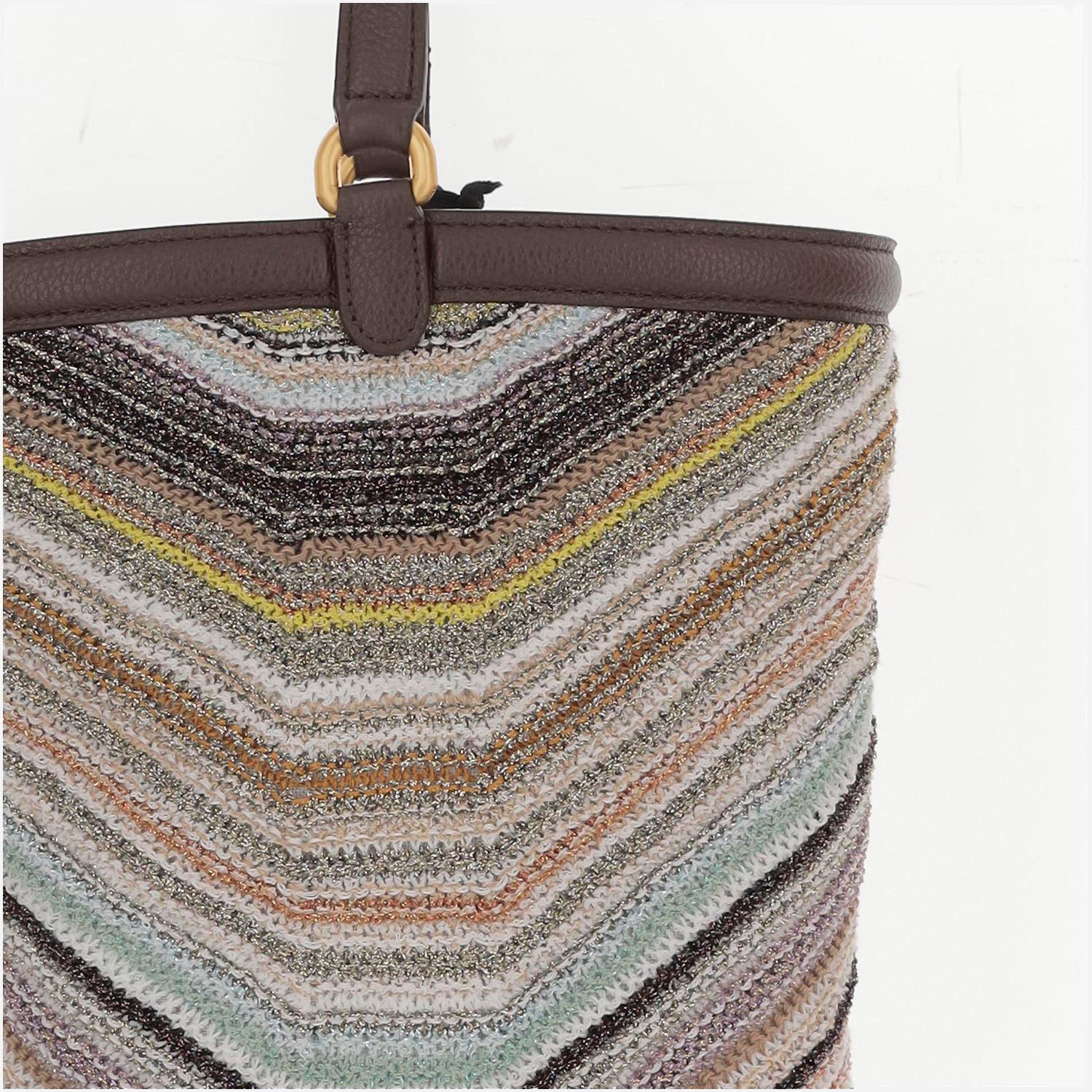 BORSA A TRACOLLA MULTICOLORE MI10103 014 MISSONI 