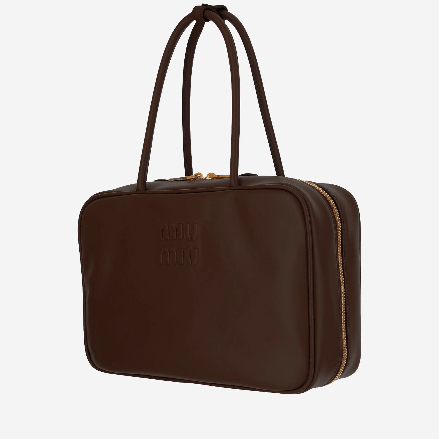 BORSA BEAU IN PELLE 5BB117 2CRWF0NBL MIU MIU 