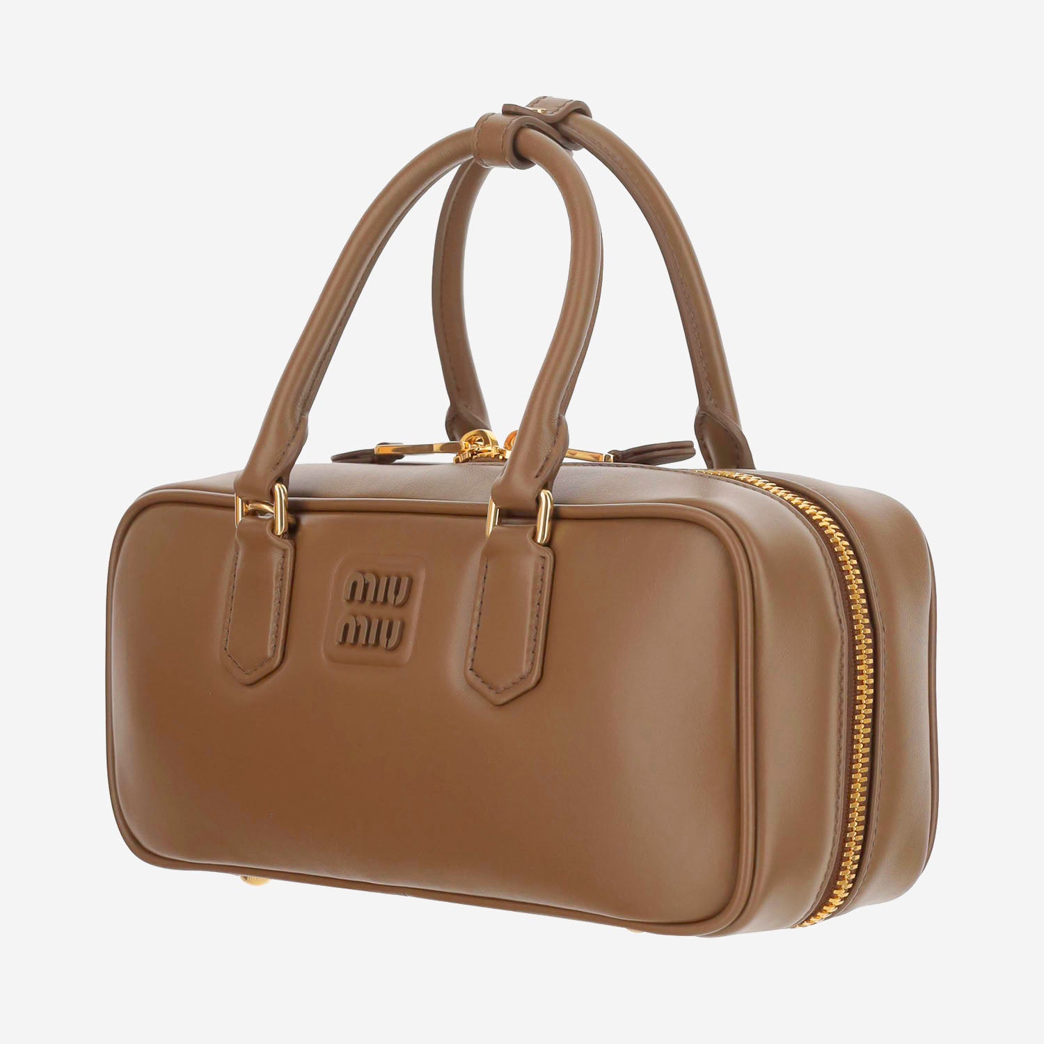BORSA ARCADIE IN PELLE 5BB148 ACR3F0046 MIU MIU 