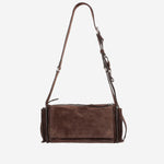 Borsa a tracolla Utilitaire in pelle scamosciata 5BC205 2CSSF0003 MIU MIU 