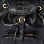 ZAINO IN PELLE CON LOGO 5BZ045 2CRWF0002 MIU MIU 