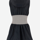 ABITO SENZA MANICHE CON CAPPUCCIO E ZIP MF6223 19ECF005R MIU MIU 