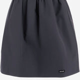 GONNA AMPIA IN COTONE CON LOGO MG2425 1BMSF0170 MIU MIU 