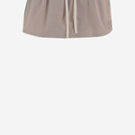 GONNA CORTA IN COTONE CON LOGO MG2638 19CTF0D3K MIU MIU 