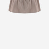 GONNA CORTA IN COTONE CON LOGO MG2638 19CTF0D3K MIU MIU 
