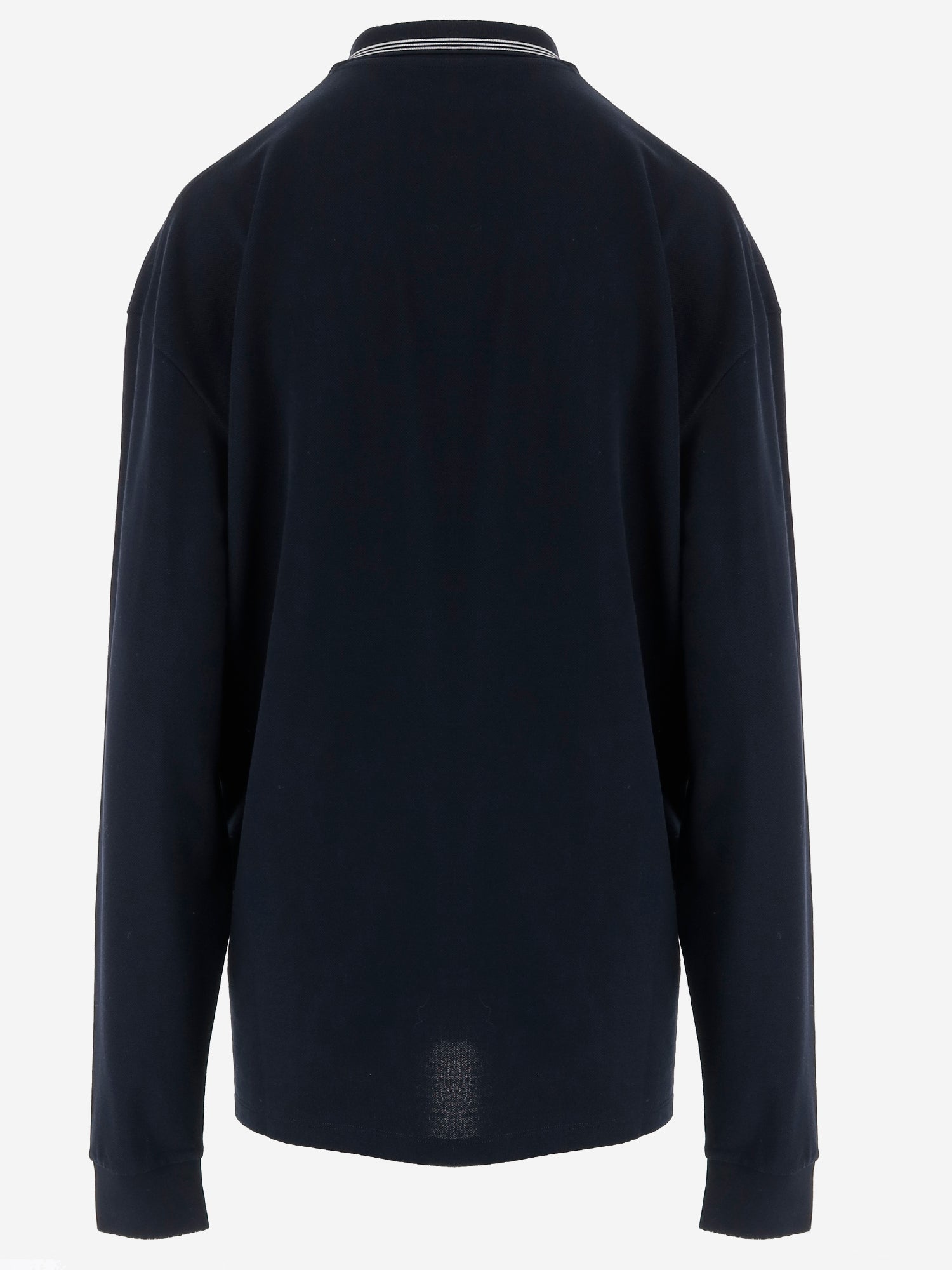 MAGLIA A MANICHE LUNGHE IN COTONE CON ZIP OBLIQUA MJLA20 18ZWF0008 MIU MIU 