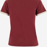 T-shirt in cotone con logo MJNA17 1841F0X61 MIU MIU 