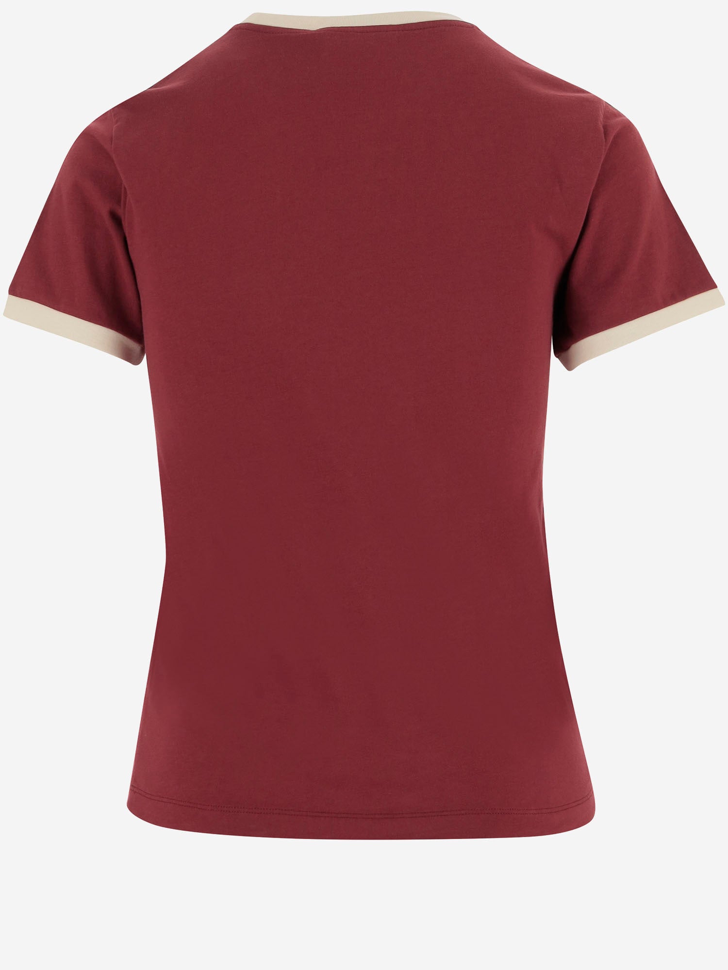 T-shirt in cotone con logo MJNA17 1841F0X61 MIU MIU 