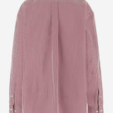 Camicia a righe in cotone MK1626 19EAF03DU MIU MIU 