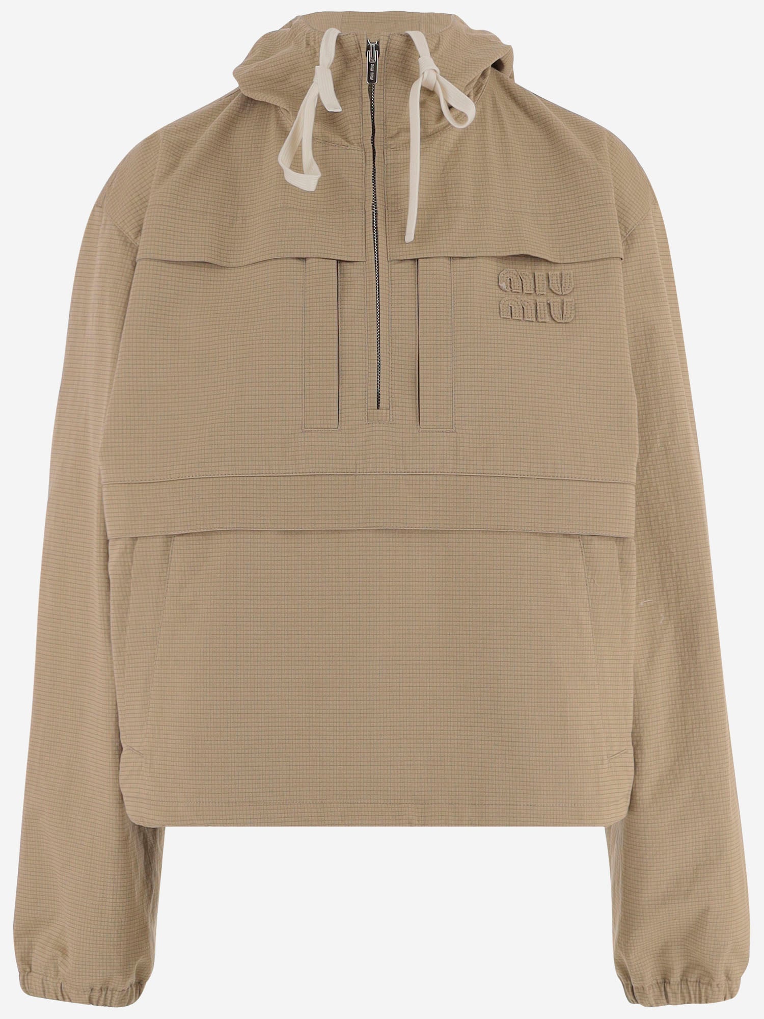 GIACCA BLOUSON IN RIPSTOP ML1459 19CUF0065 MIU MIU 