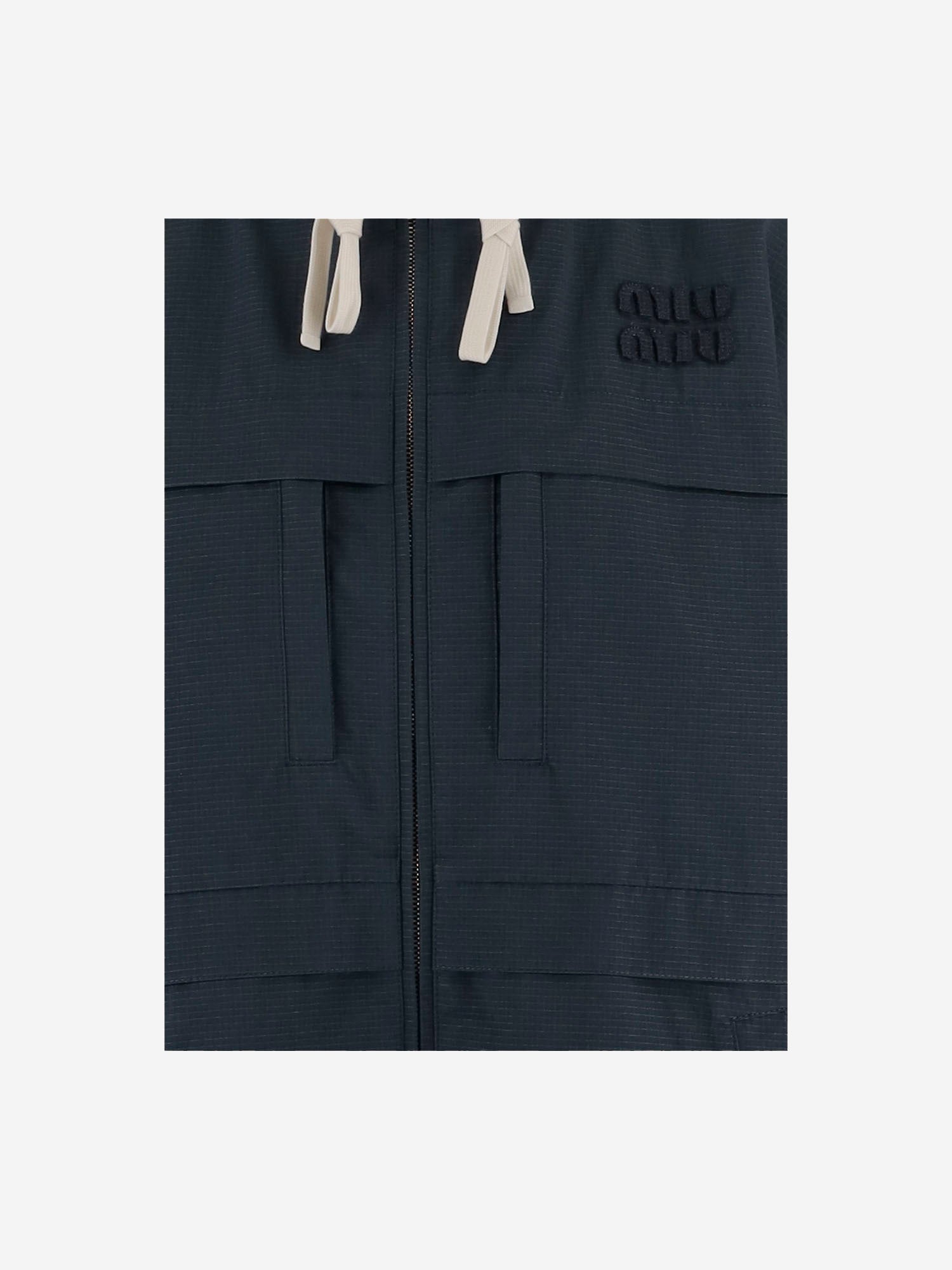 GIACCA BLOUSON IN RIPSTOP ML1460 19CUF0008 MIU MIU 