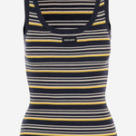 CANOTTA IN COTONE CON LOGO<BR/> MMV341 1848F0008 MIU MIU 