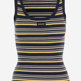 CANOTTA IN COTONE CON LOGO<BR/> MMV341 1848F0008 MIU MIU 