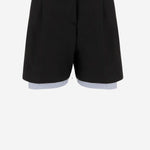 PANTALONI CORTI IN misto cotone MP1959 1UPXF0002 MIU MIU 