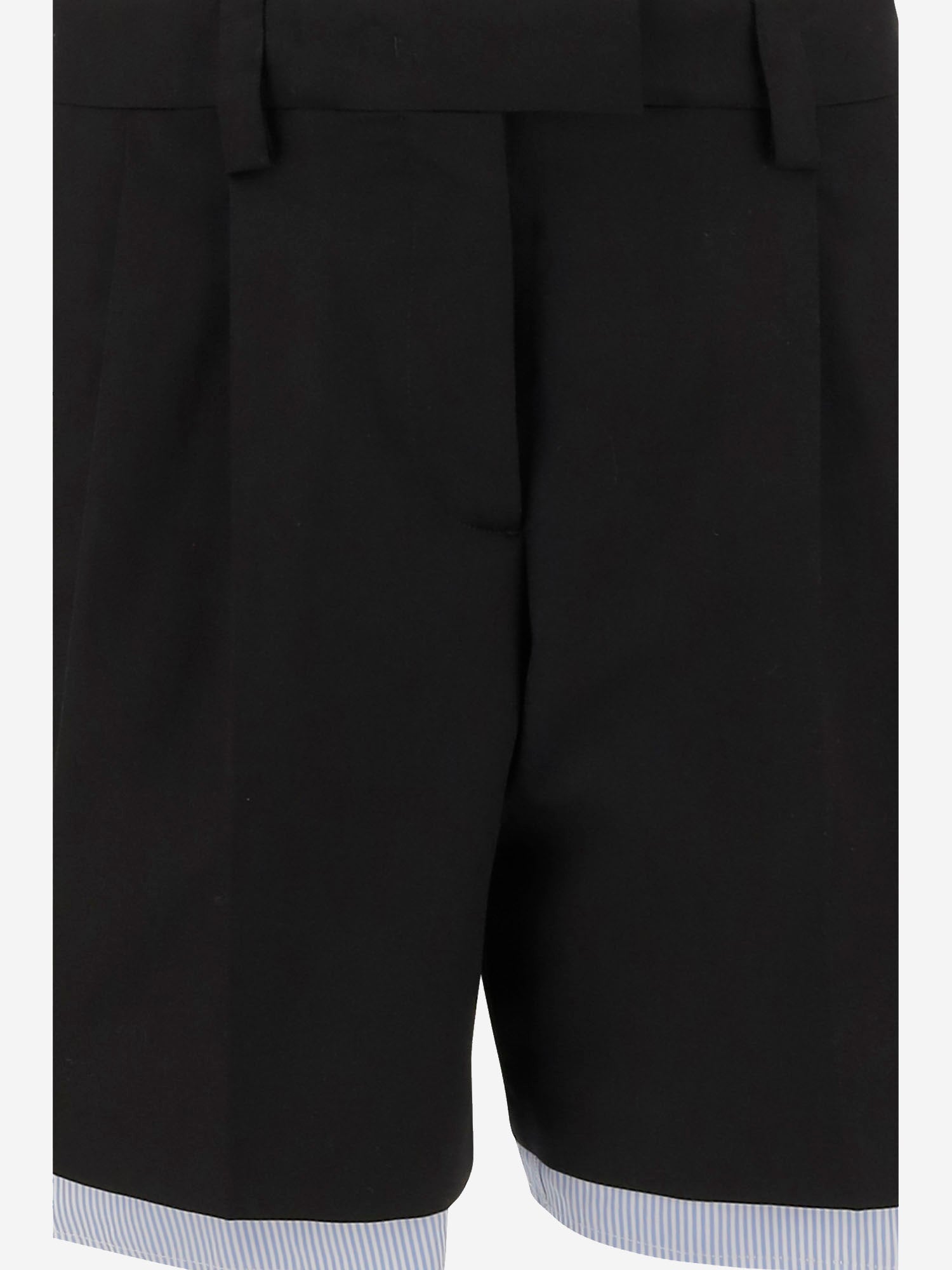 PANTALONI CORTI IN misto cotone MP1959 1UPXF0002 MIU MIU 