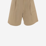PANTALONI CORTI IN misto cotone MP1973 19CUF0065 MIU MIU 