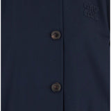 CAPPOTTO IN COTONE CON LOGO MS2143 1BMSF0V41 MIU MIU 
