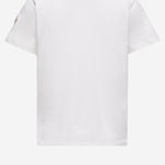 T-shirt in cotone con logo 8C0000689AFV 034 MONCLER ENFANTS 