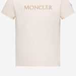 T-SHIRT IN COTONE CON LOGO 8C0000989AT9 050 MONCLER ENFANTS 