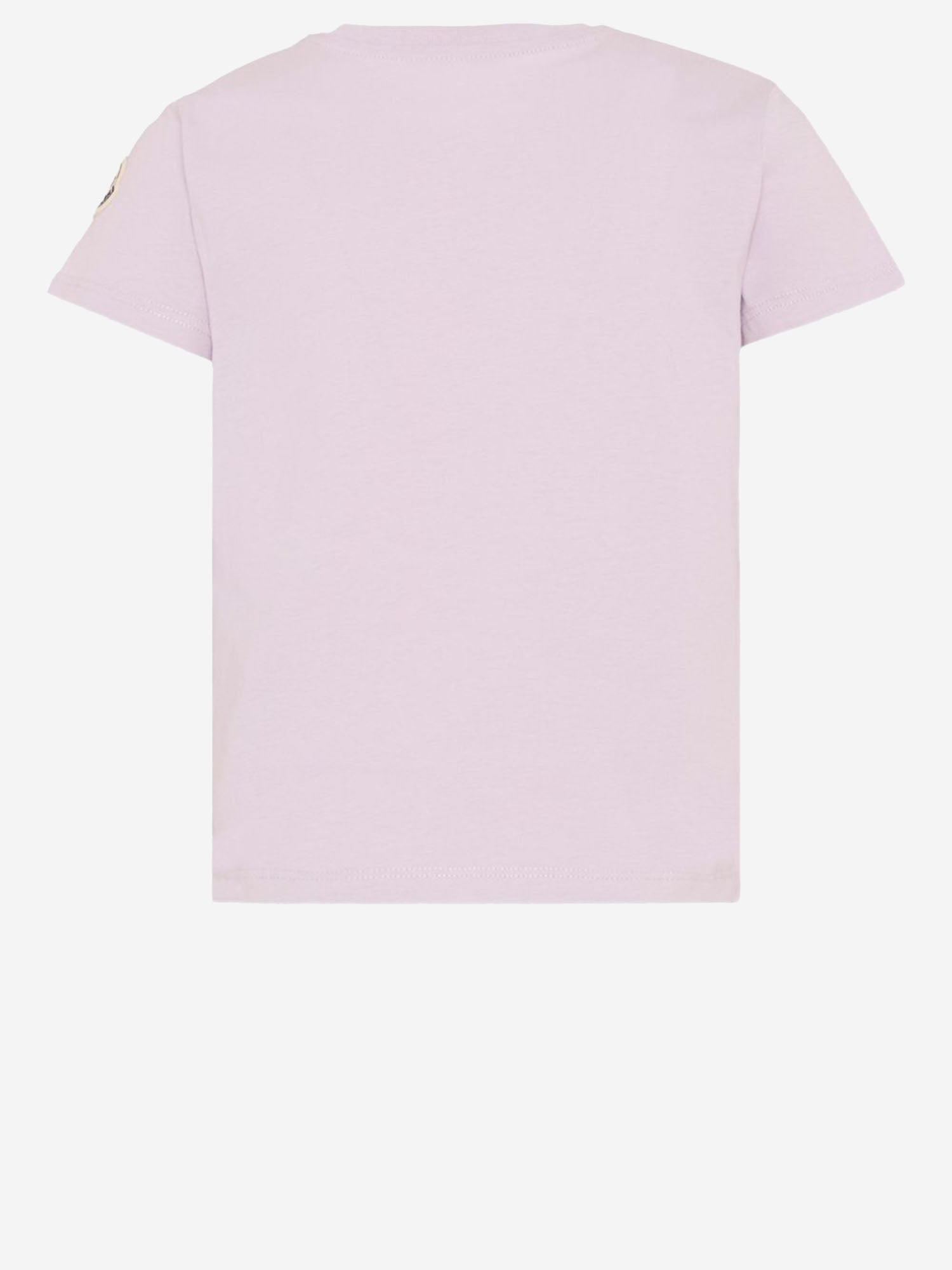 T-SHIRT IN COTONE CON LOGO 8C0000989AT9 509 MONCLER ENFANTS 