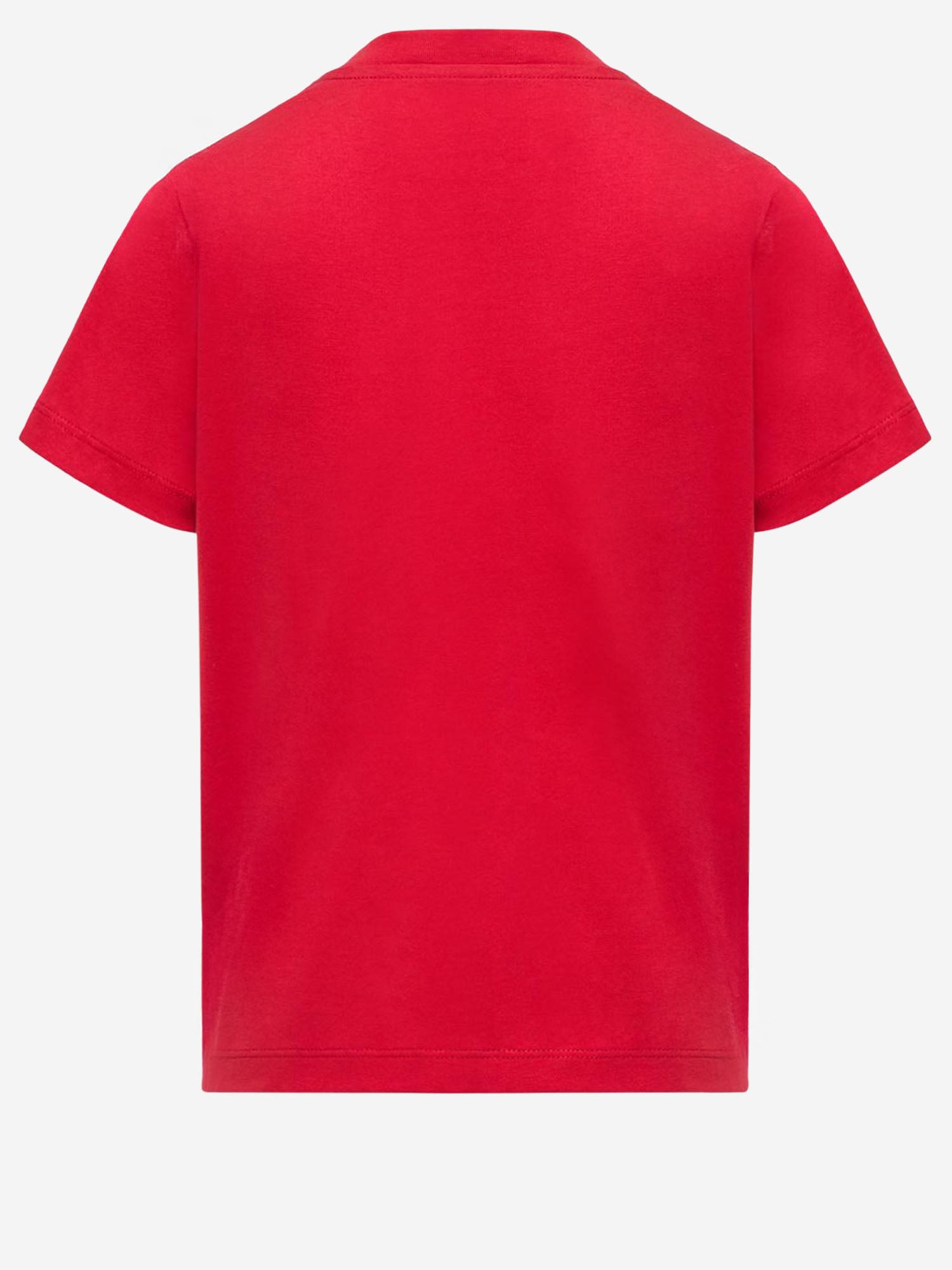 T-SHIRT IN COTONE CON LOGO 8C0001089AFV 455 MONCLER ENFANTS 