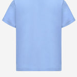 T-SHIRT IN COTONE CON LOGO 8C0001089AFV 70G MONCLER ENFANTS 