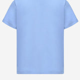 T-SHIRT IN COTONE CON LOGO 8C0001089AFV 70G MONCLER ENFANTS 