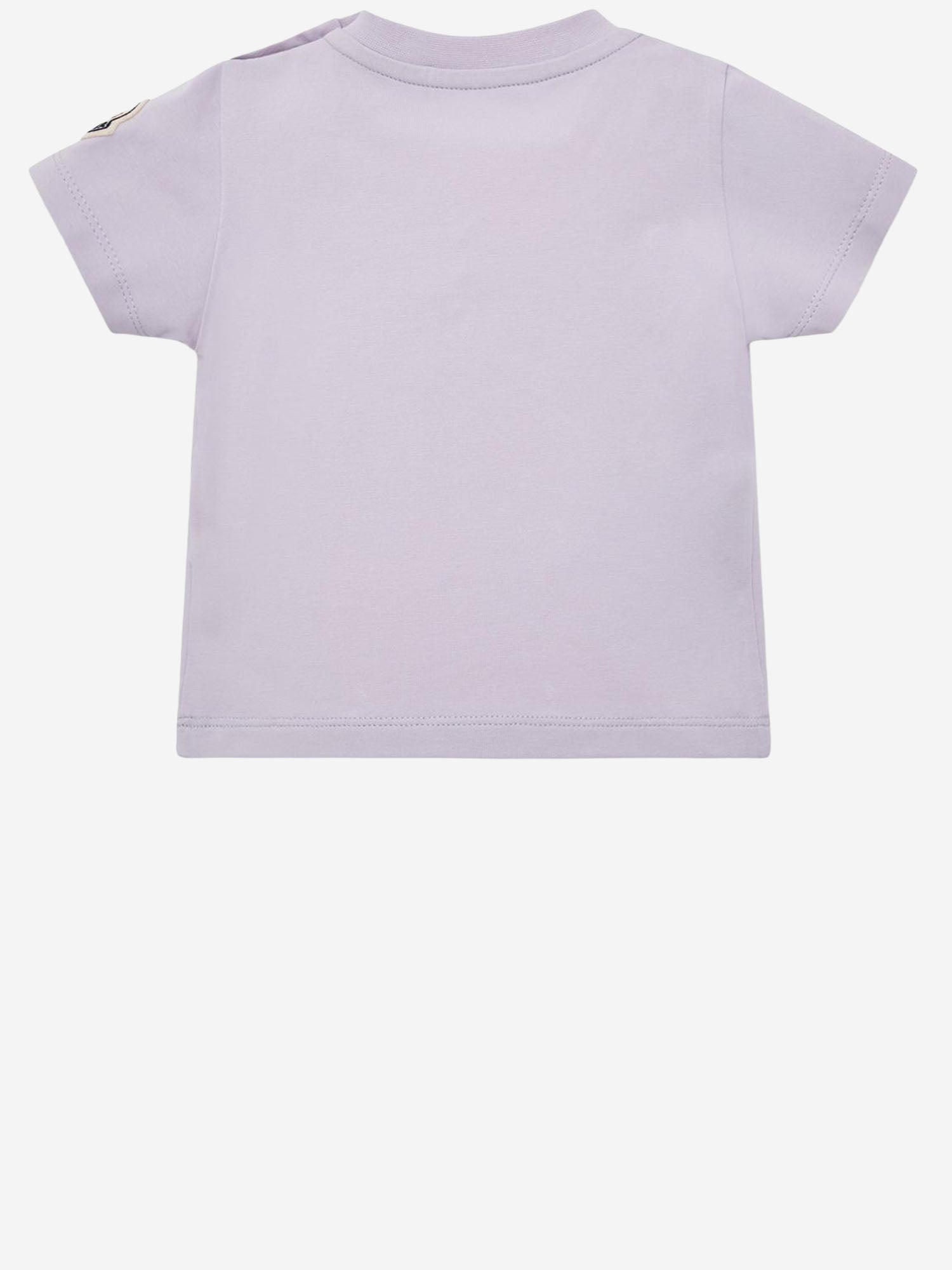 T-SHIRT CON LOGO RICAMATO IN COTONE 8C0001089AUM 509 MONCLER ENFANTS 