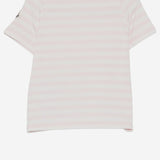 T-SHIRT IN COTONE STRETCH CON MOTIVO A RIGHE 8C0001289BCP F05 MONCLER ENFANTS 