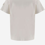T-SHIRT IN COTONE CON STAMPA LOGO 8C0001589AFV 034 MONCLER ENFANTS 