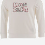 FELPA IN COTONE CON LOGO 8G0000489AEB 034 MONCLER ENFANTS 