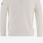 FELPA IN COTONE CON LOGO 8G0000489AEB 034 MONCLER ENFANTS 