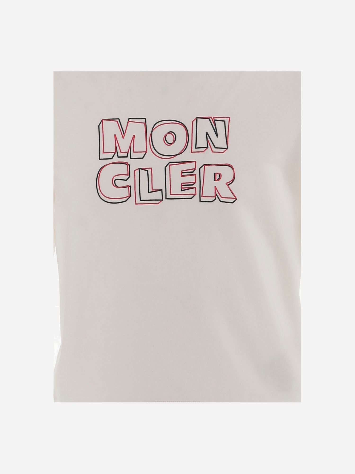 FELPA IN COTONE CON LOGO 8G0000489AEB 034 MONCLER ENFANTS 