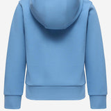 FELPA LOGATA CON CAPPUCCIO IN COTONE 8G0000989AKM 70G MONCLER ENFANTS 
