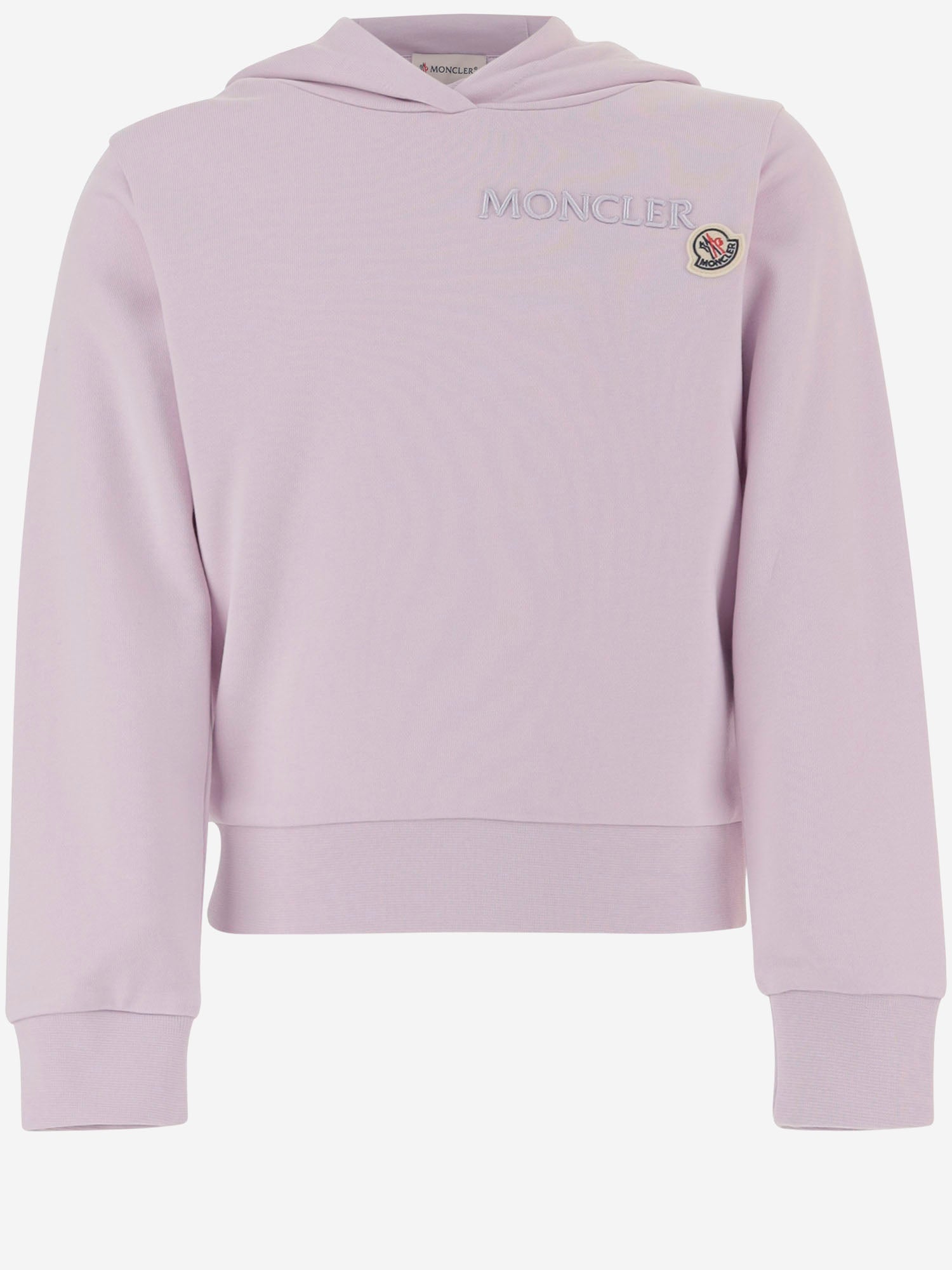 FELPA IN COTONE CON CAPPUCCIO 8G0001189AKM 509 MONCLER ENFANTS 