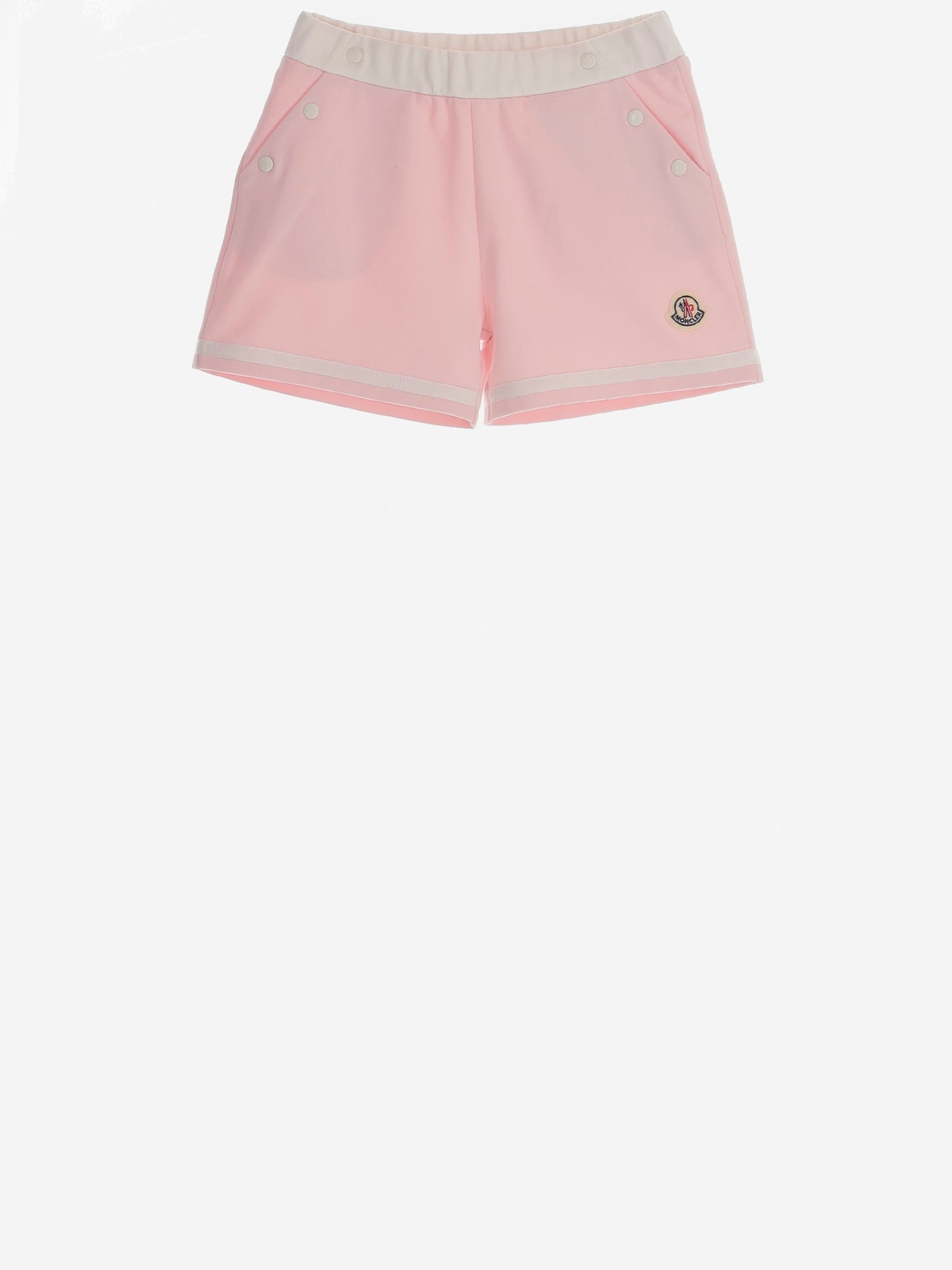 PANTALONI CORTI IN COTONE STRETCH 8H0000689B9Y 505 MONCLER ENFANTS 