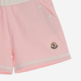 PANTALONI CORTI IN COTONE STRETCH 8H0000689B9Y 505 MONCLER ENFANTS 
