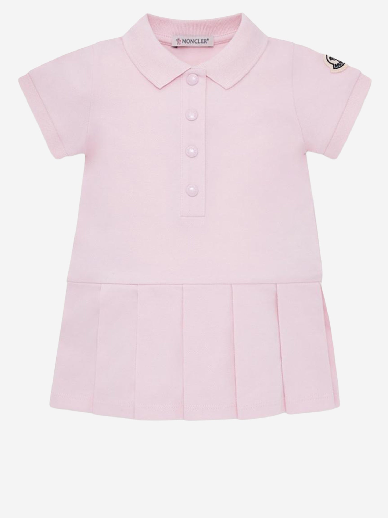 ABITO A POLO IN PIQUET DI COTONE 8I000088496F 505 MONCLER ENFANTS 