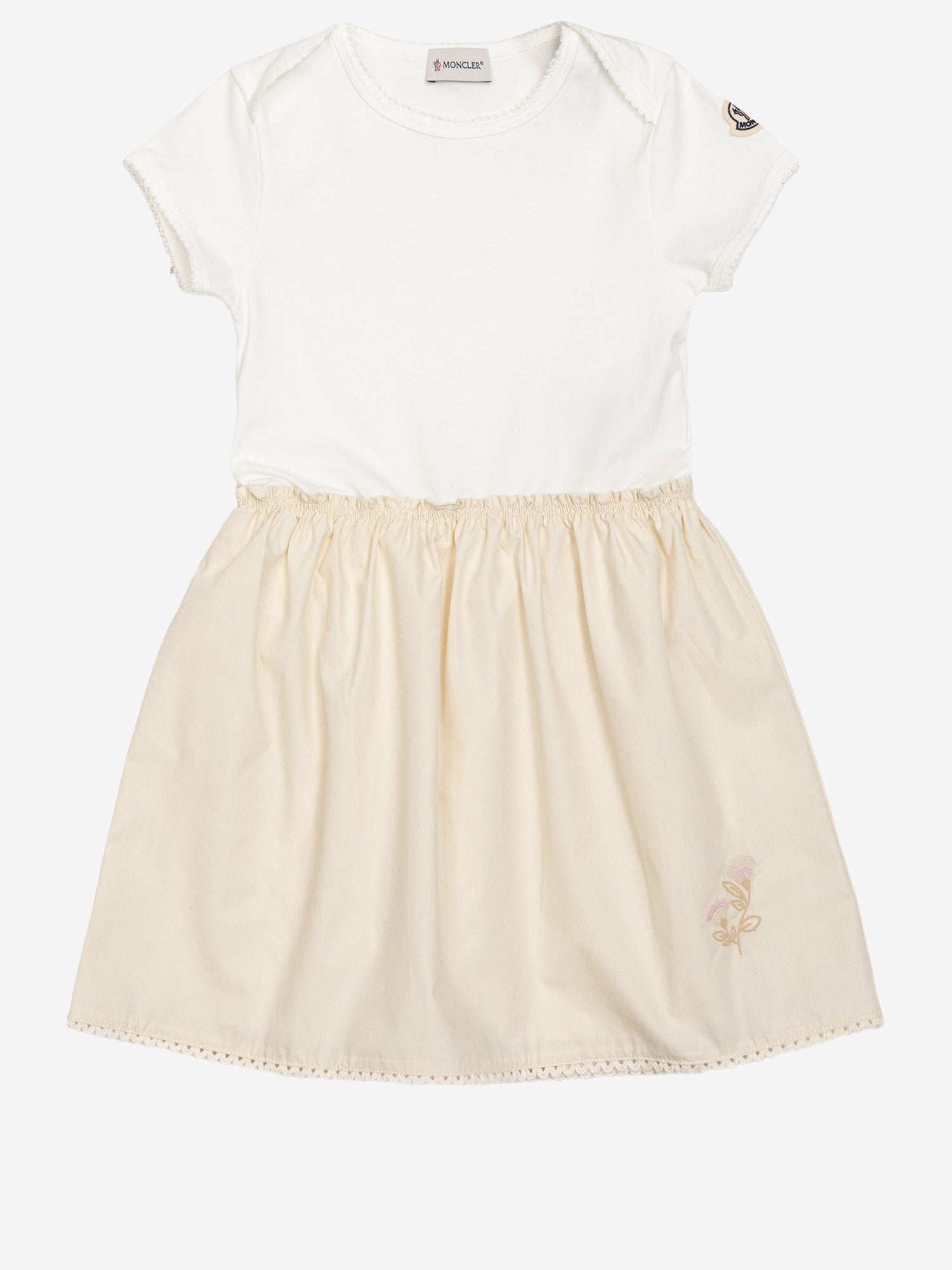 ABITO IN COTONE CON LOGO 8I000098790A 034 MONCLER ENFANTS 